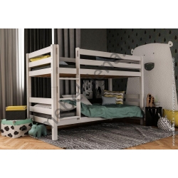 Двухъярусная кровать Кантри деревянная