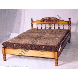 Односпальная кровать Точенка Глория резьба (тахта)