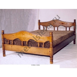 Односпальная кровать Точенка Волна