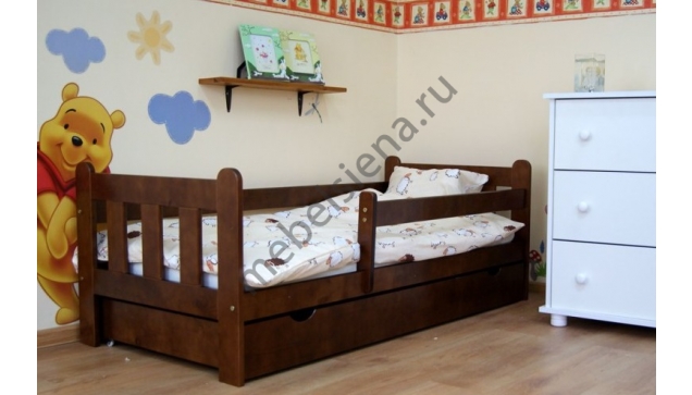 Детская деревянная кровать фима