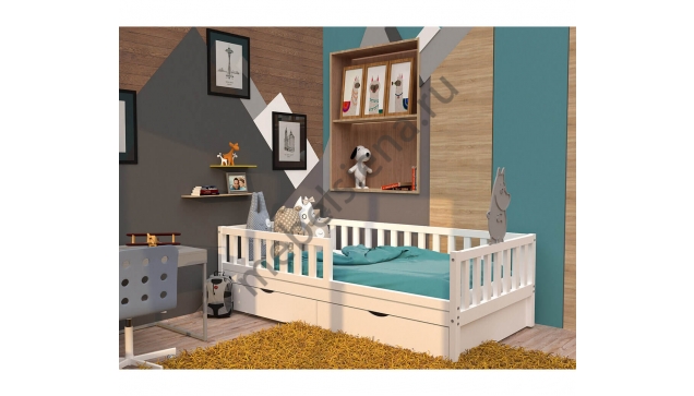 Детская деревянная кровать Делина-2