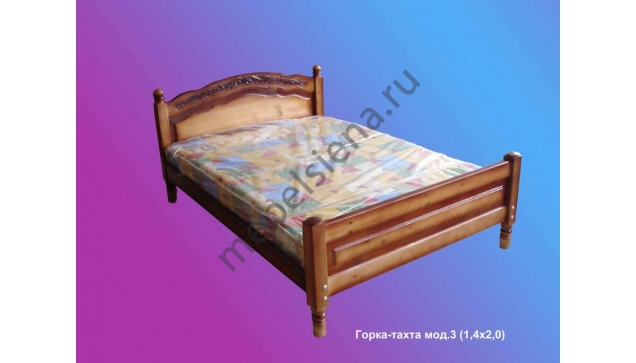 Деревянная кровать Горка-тахта мод.3