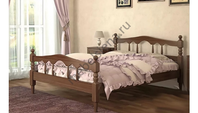 Двуспальная кровать Точенка