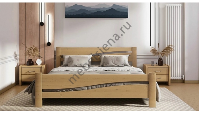 Двуспальная кровать Волна Авенти